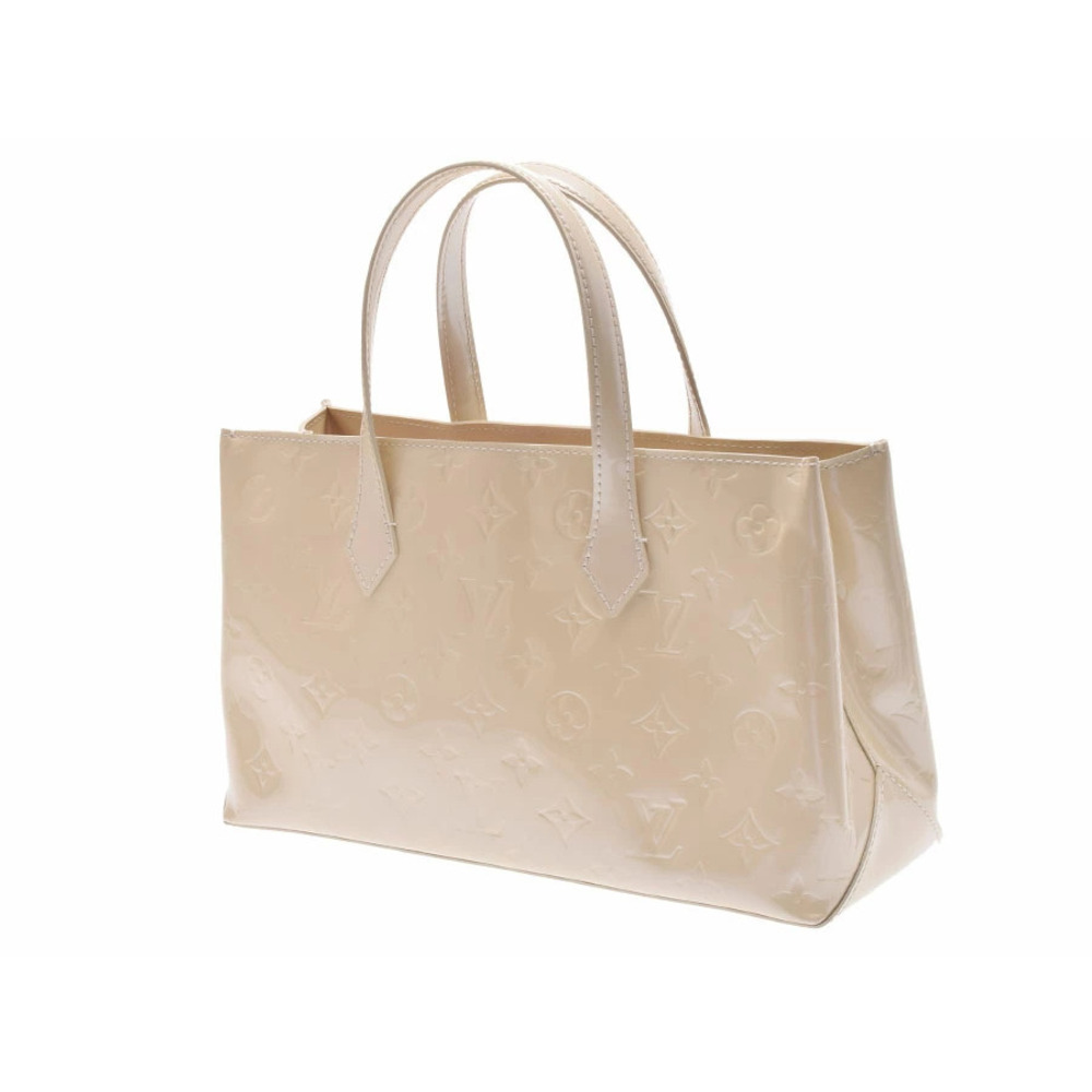 Louis Vuitton Vernis Wilshire Bron White Corail Bag View 2
